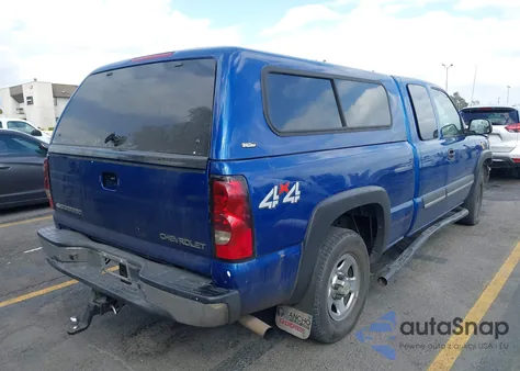 2004 Chevrolet Silverado 1500 Ls из США, поврежденный, VIN 2GCEK19T241252247